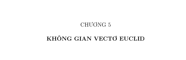 Ôn tập Chương 5: Không gian Vectơ Euclid - Đề 01